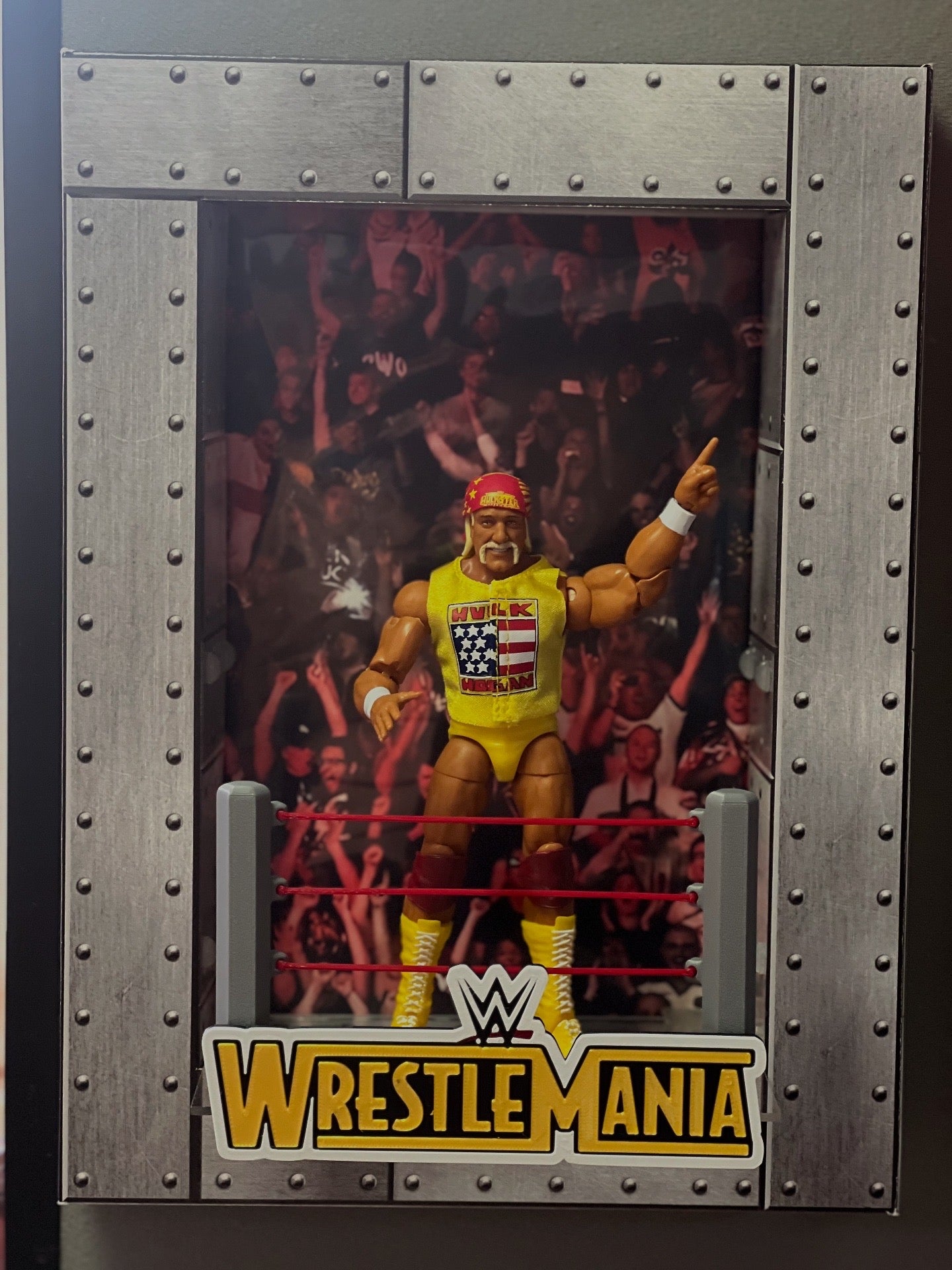 WrestleMania Logo Plaque
