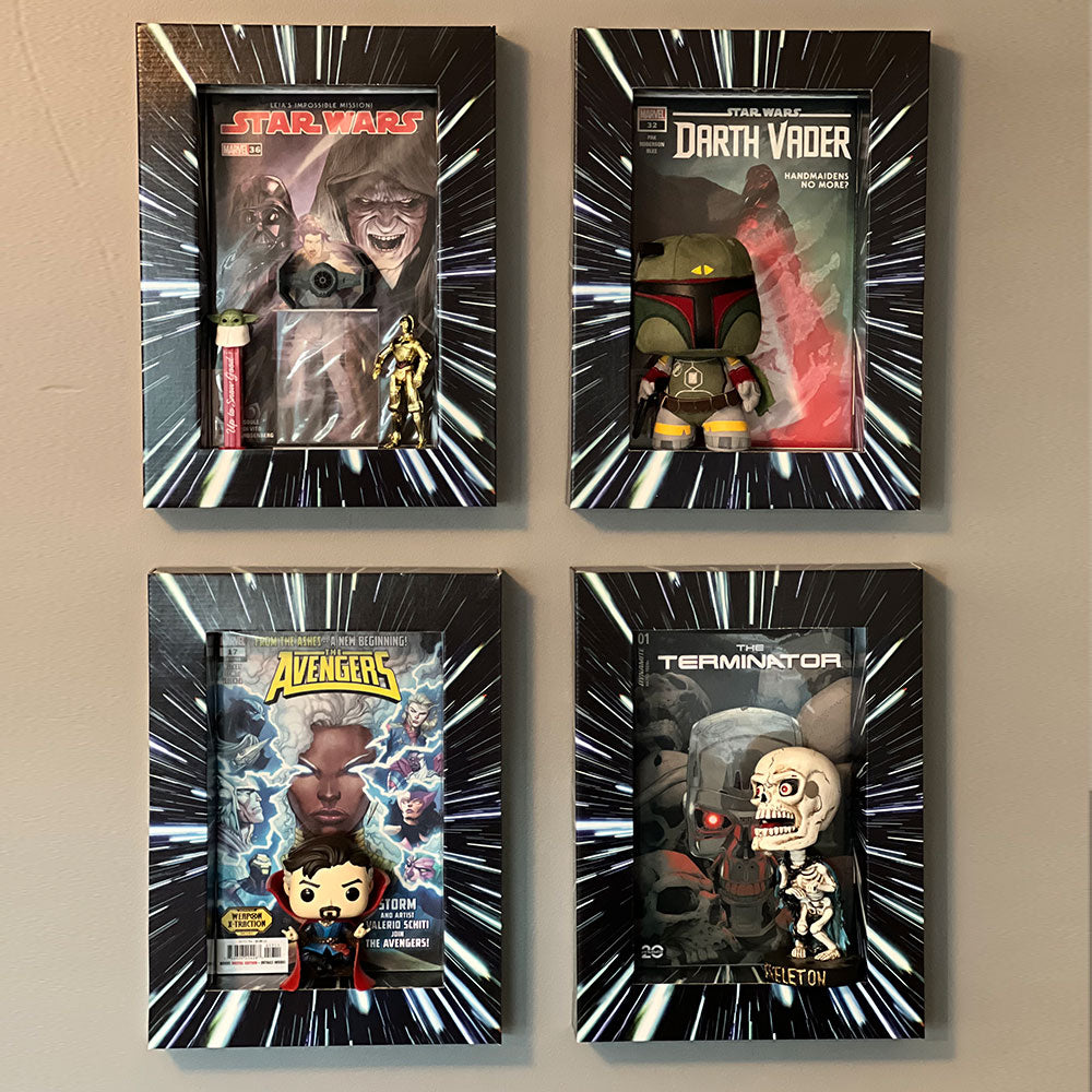 Light Speed D.I.Y. Shadow Box Frame Set – Shadow Pop Displays