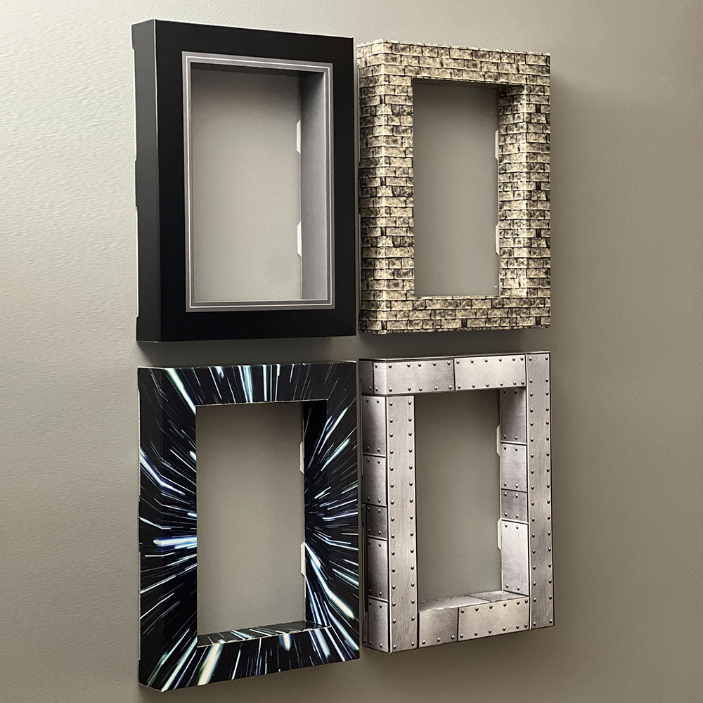 Multi-Design Pack Pre-Assembled Shadow Box Frame Set