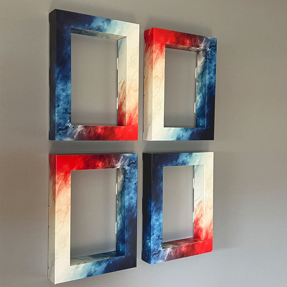 Patriotic D.I.Y.Shadow Box Frame Set