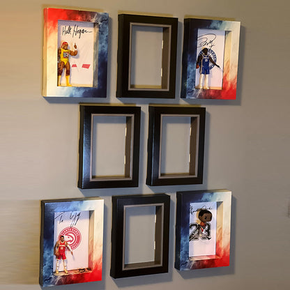 Red, White,& Blue…and Black D.I.Y. Shadow Box Combo Set