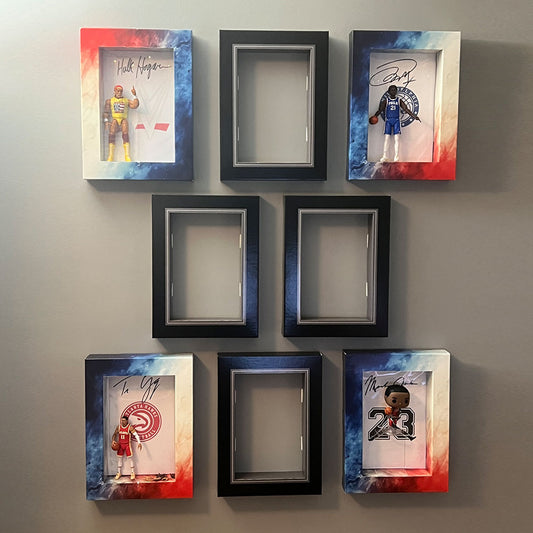 Red, White,& Blue…and Black D.I.Y. Shadow Box Combo Set