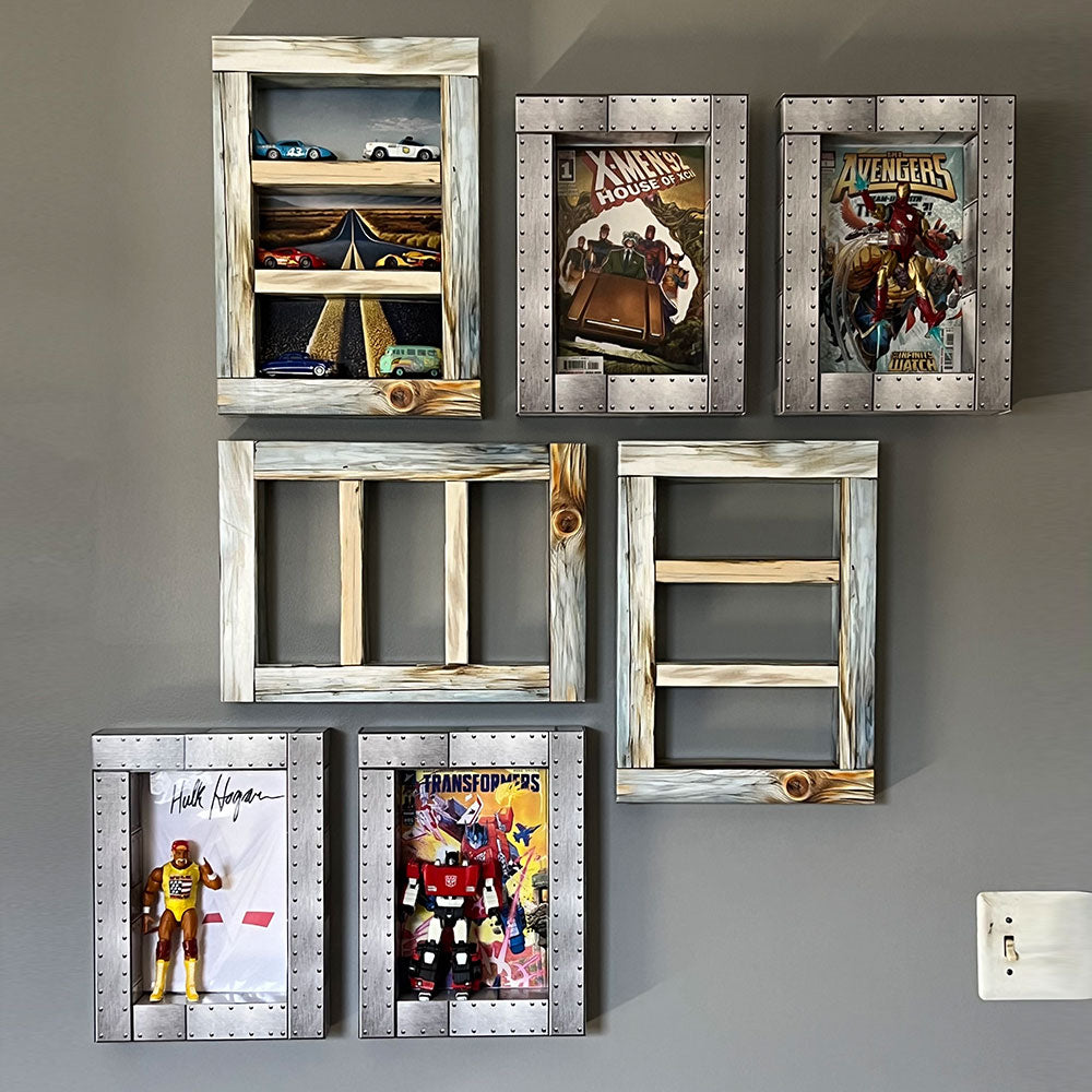 Mixed Materials D.I.Y. Shadow Box Combo Set