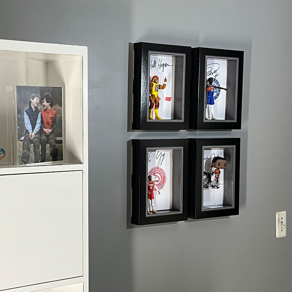 Classic Black Pre-Assembled Shadow Box Frame Set