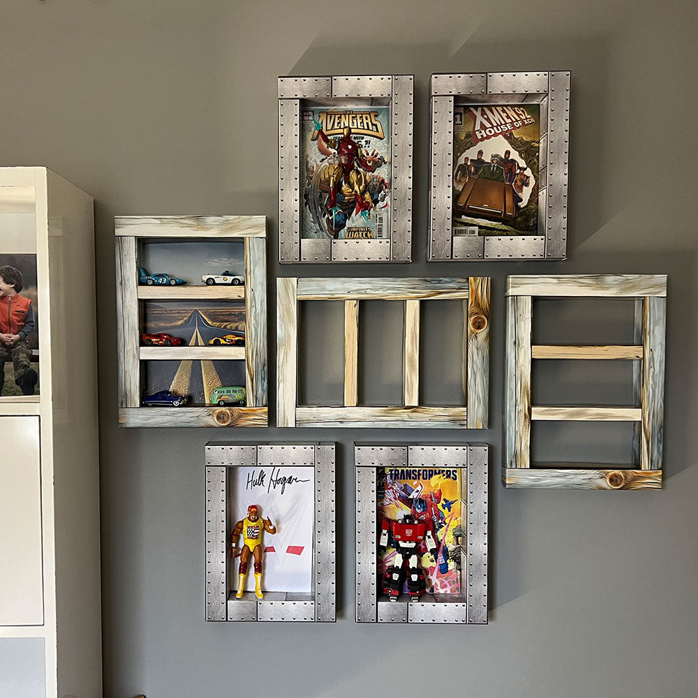 Mixed Materials D.I.Y. Shadow Box Combo Set