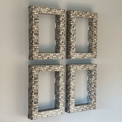 Brick Façade D.I.Y. Shadow Box Frame Set