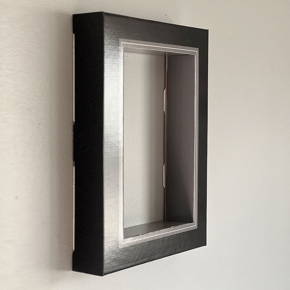 Classic Black Pre-Assembled Shadow Box Frame Set