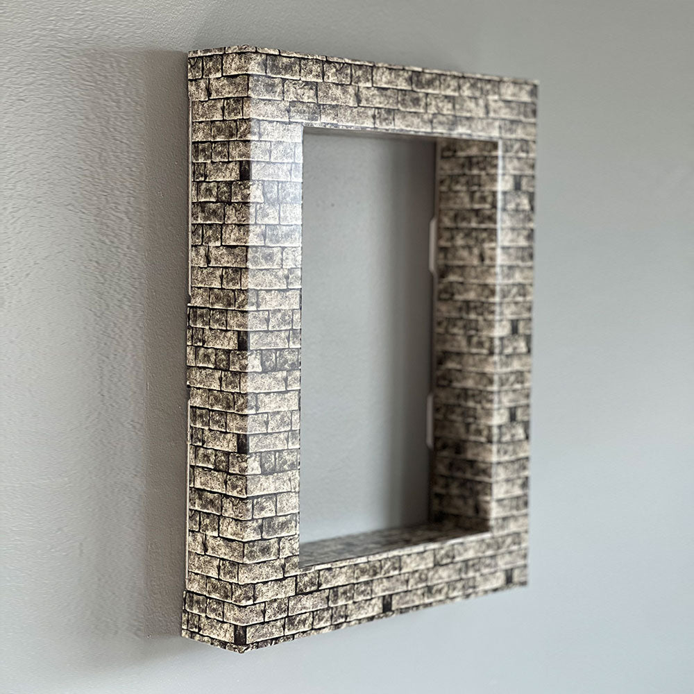 Brick Façade Pre-Assembled Shadow Box Frame Set