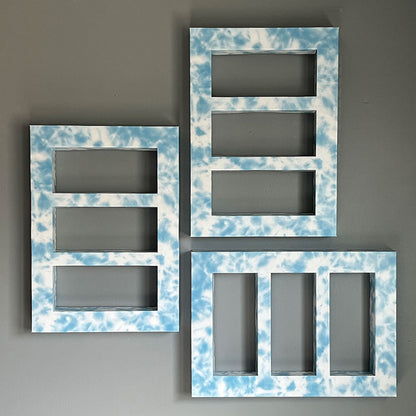 Tie-Dye D.I.Y. 3-Window Shadow Box Frame Set