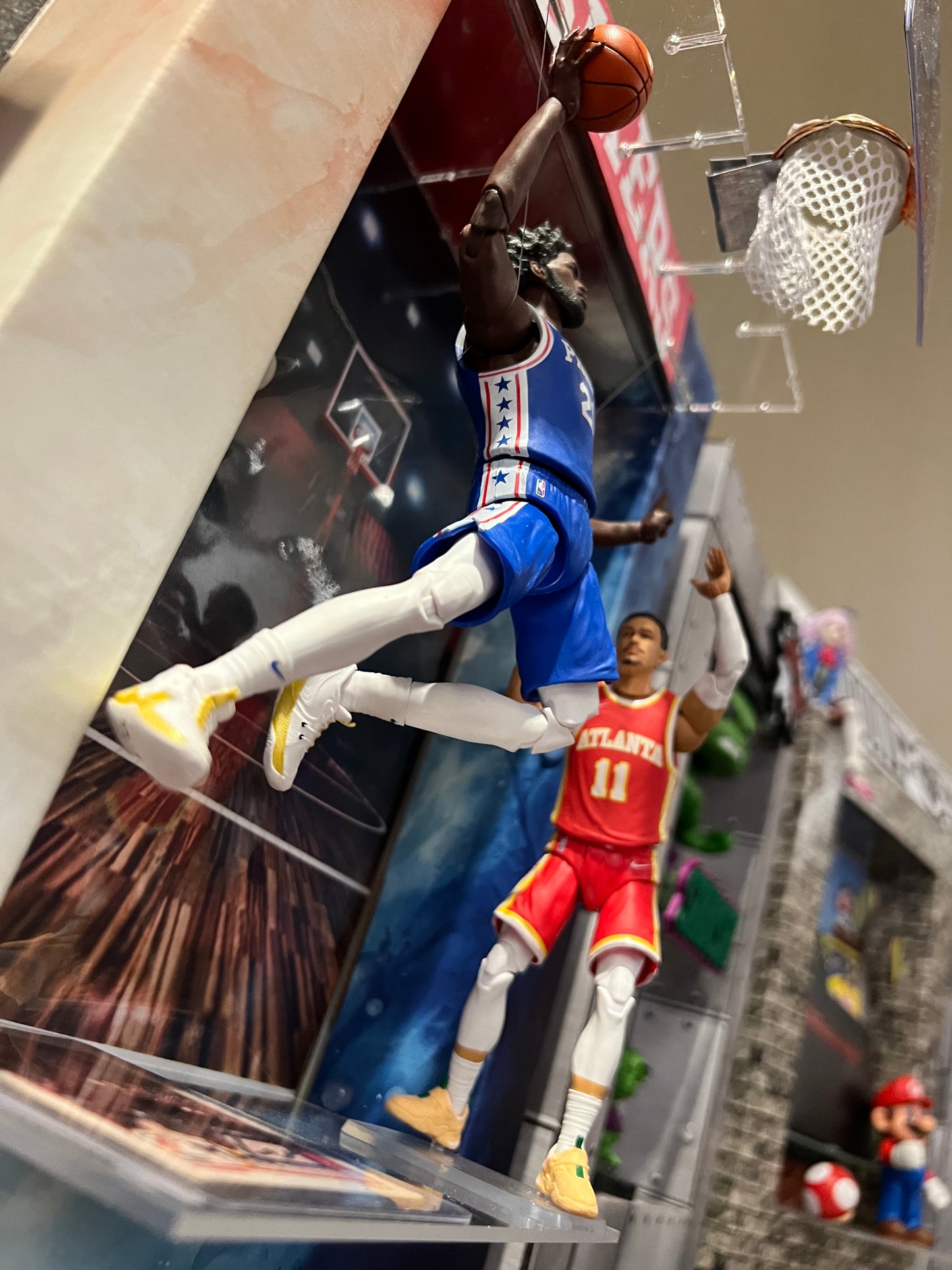 Flight Path System Enabled - Fire and Ice (Patriotic) Shadow Box