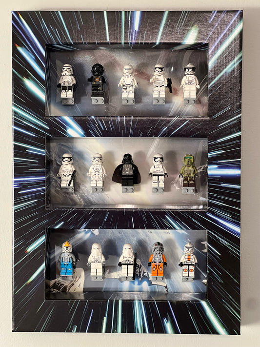 Light Speed Mini-Figure Shelf Display Kit