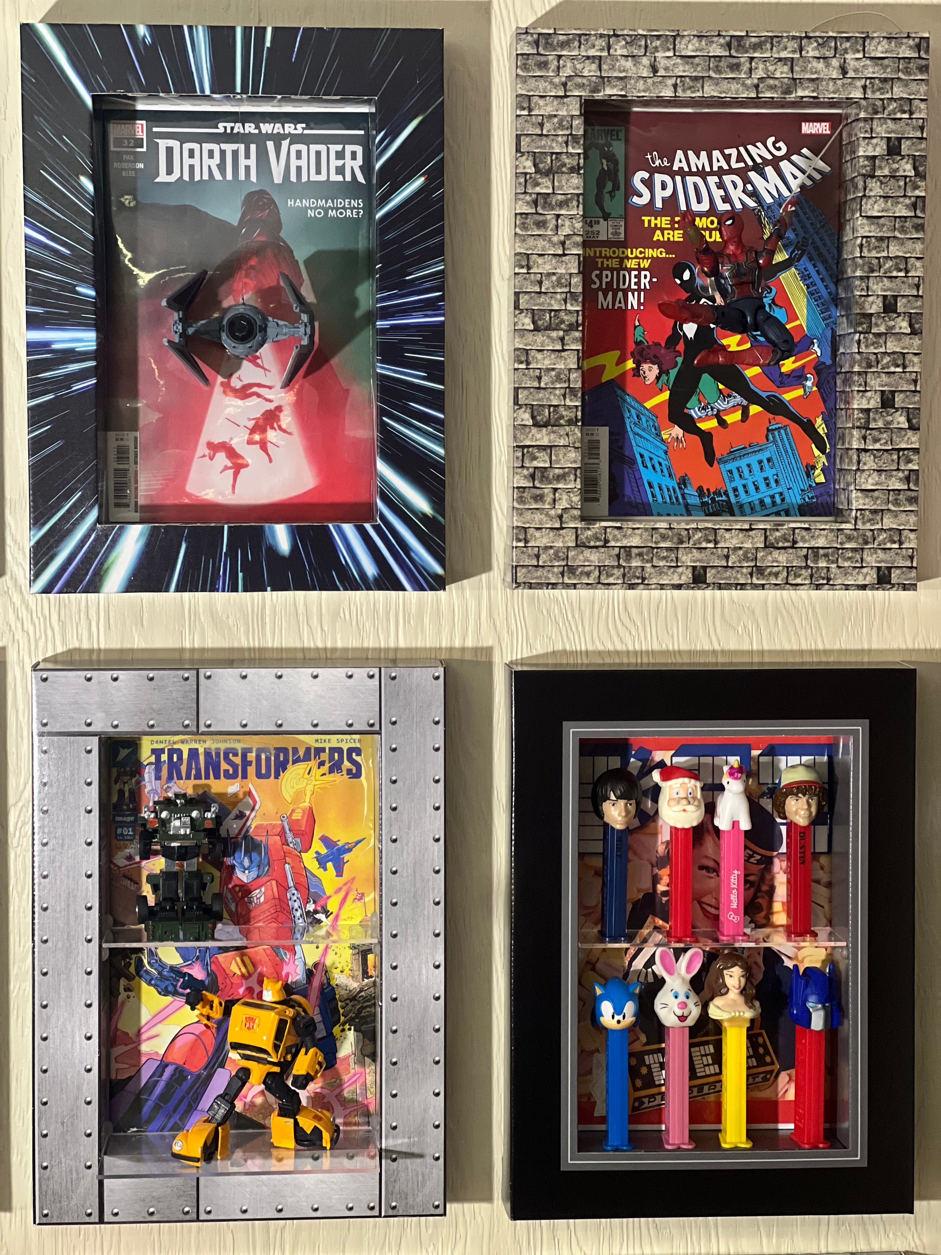 Multi-Design Pack D.I.Y. Shadow Box Frame Set – Shadow Pop Displays