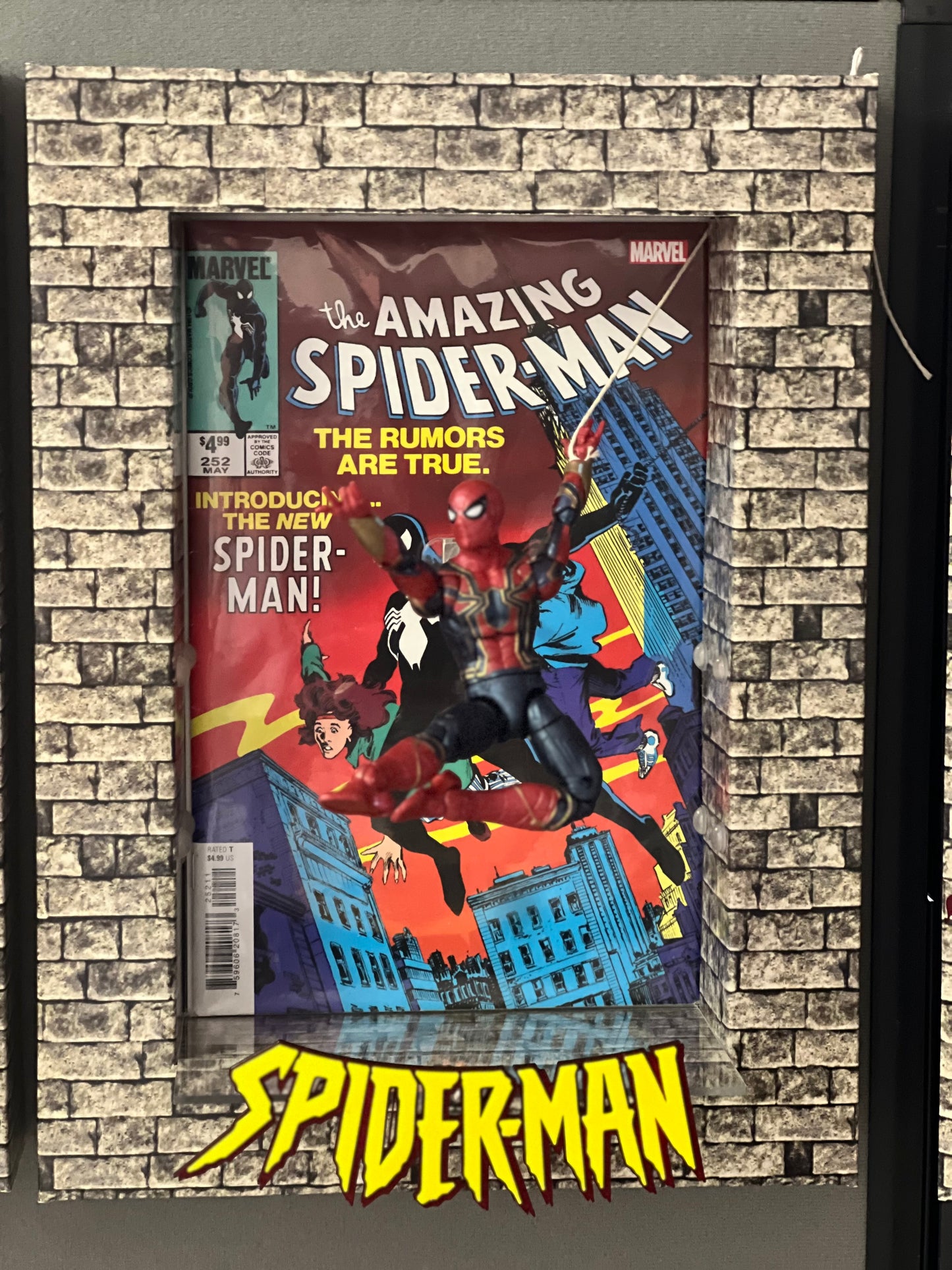 Spiderman Logo Plaque