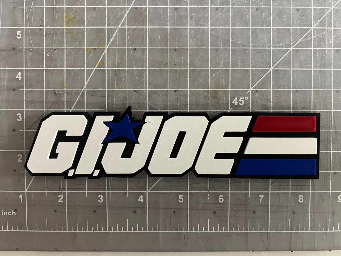 G.I. Joe Logo Plaque
