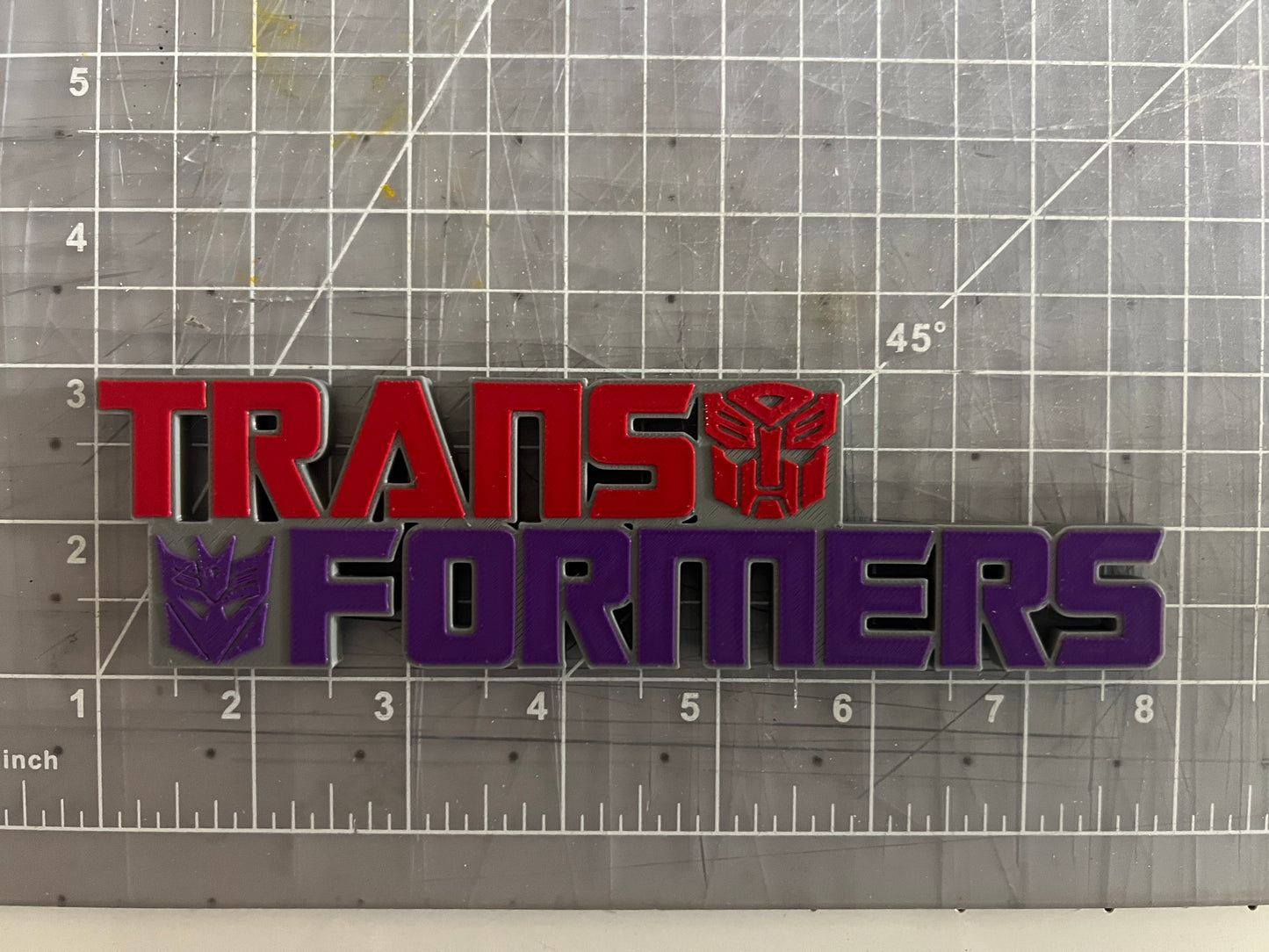 Transformers Logo Plaque