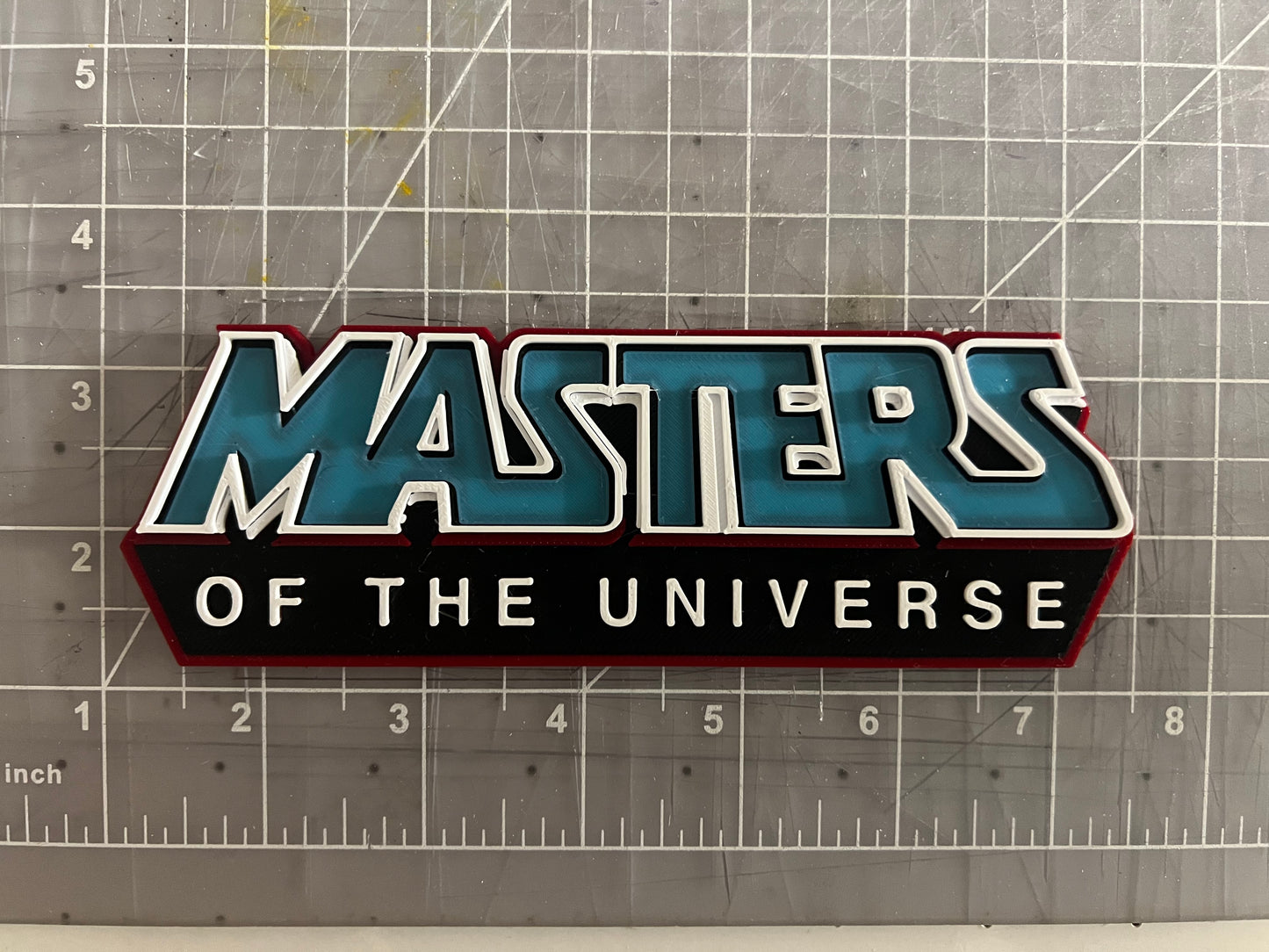 Masters of the Universe Logo Plaque