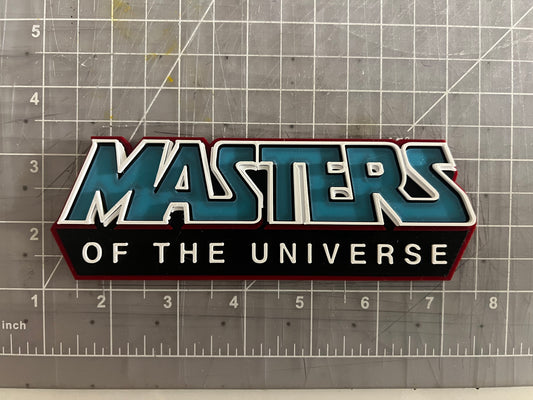 Masters of the Universe Logo Plaque