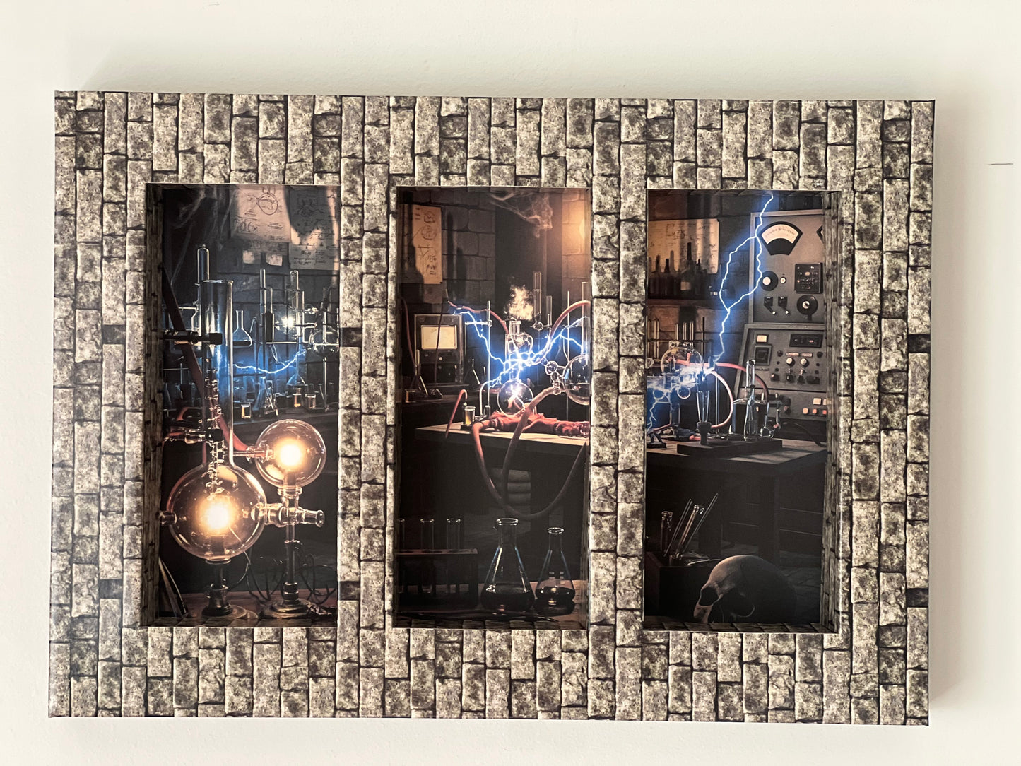 ShadowPop Shelf Display Kit - Brick Facade