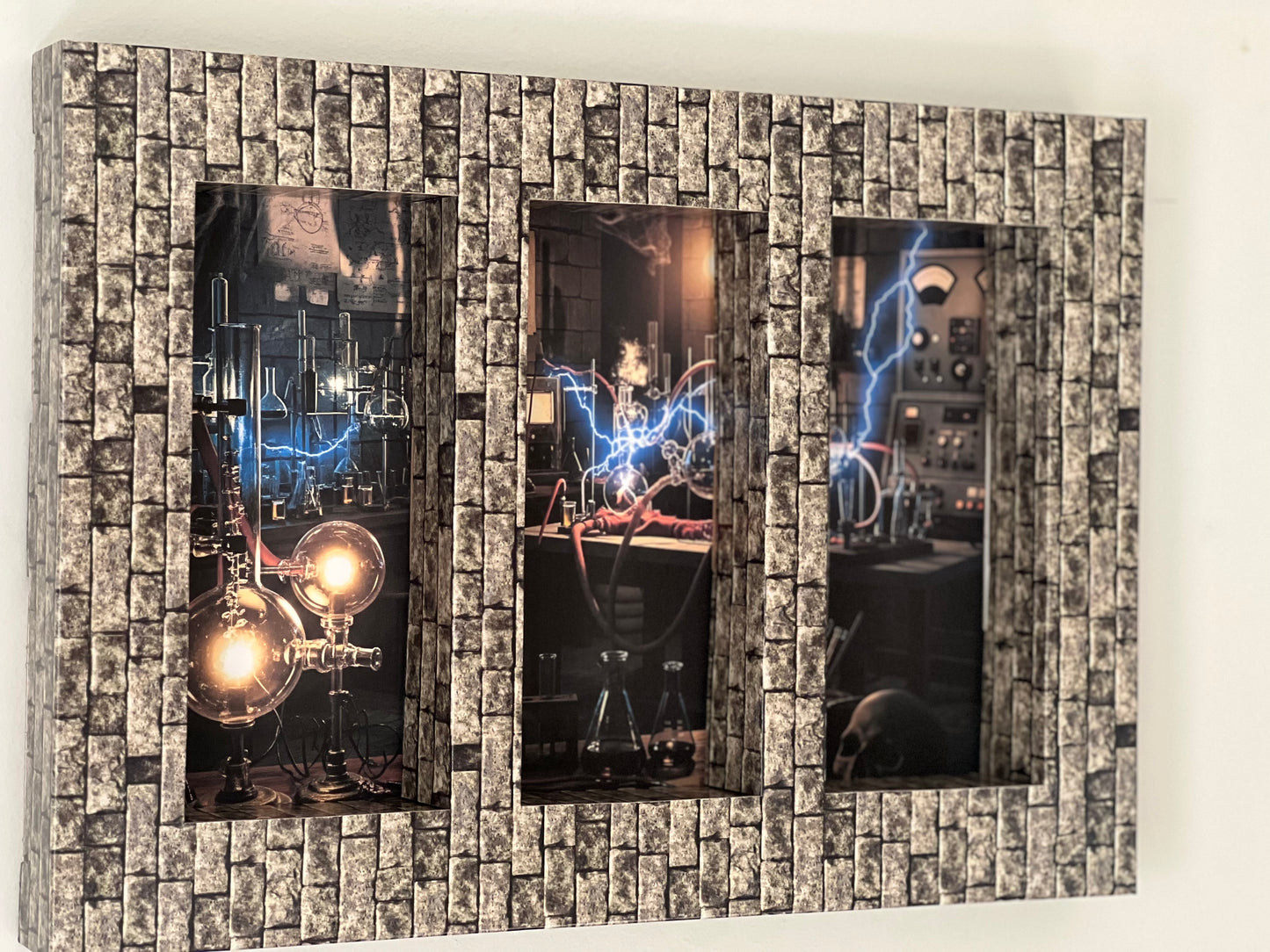 ShadowPop Shelf Display Kit - Brick Facade