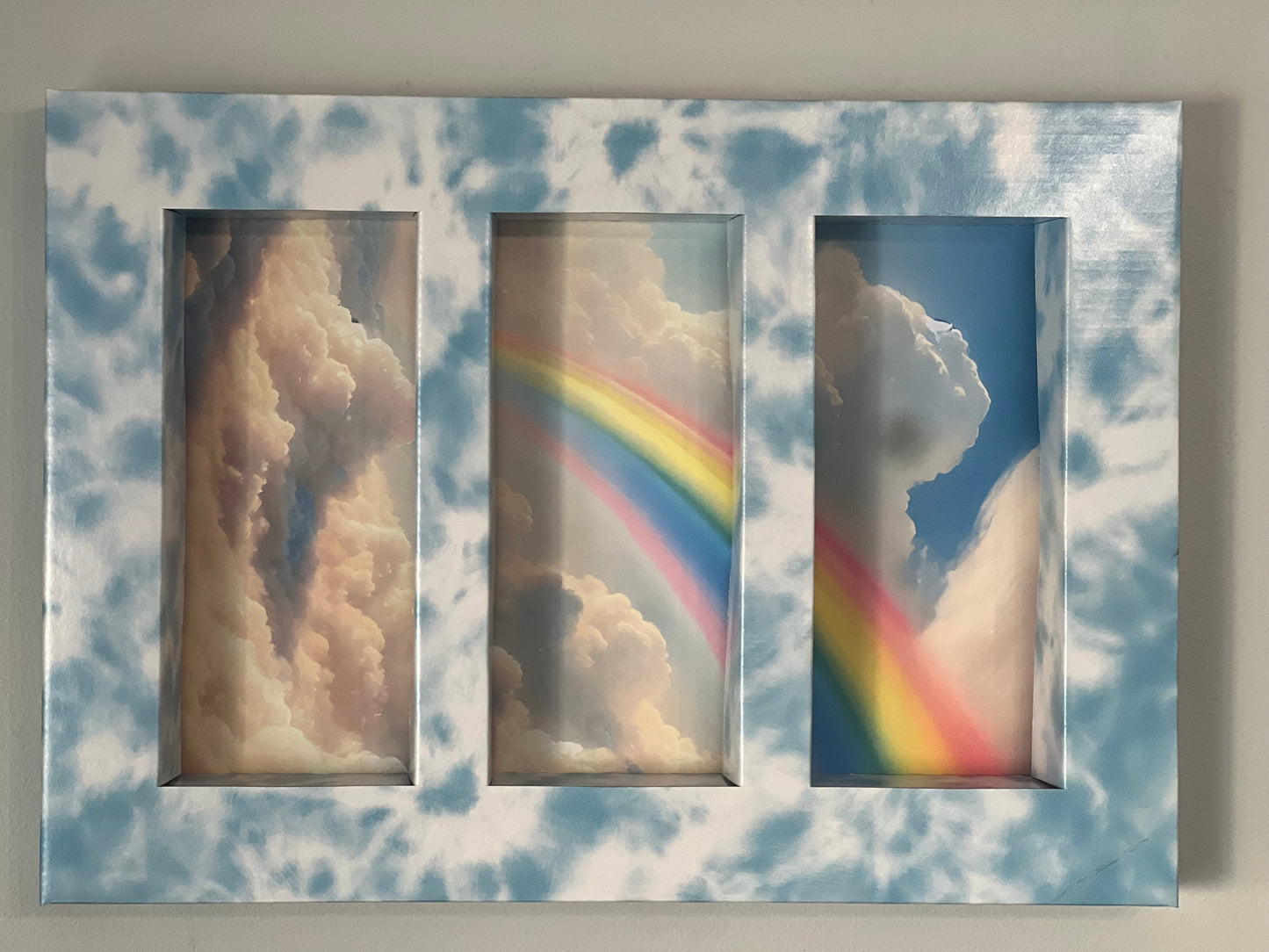 ShadowPop Shelf Display Kit - Blue and White