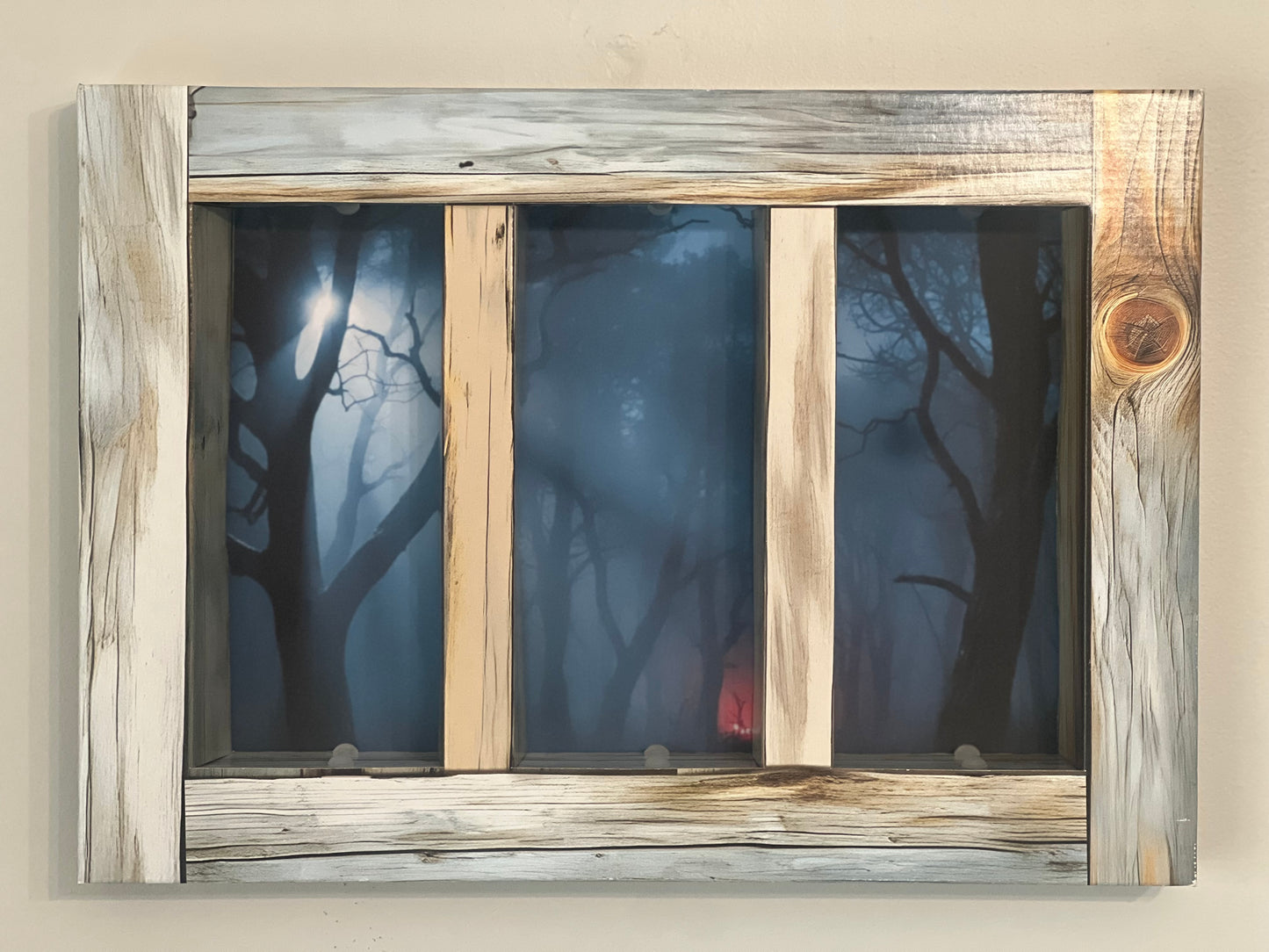 ShadowPop Shelf Display Kit - Rustic Wood