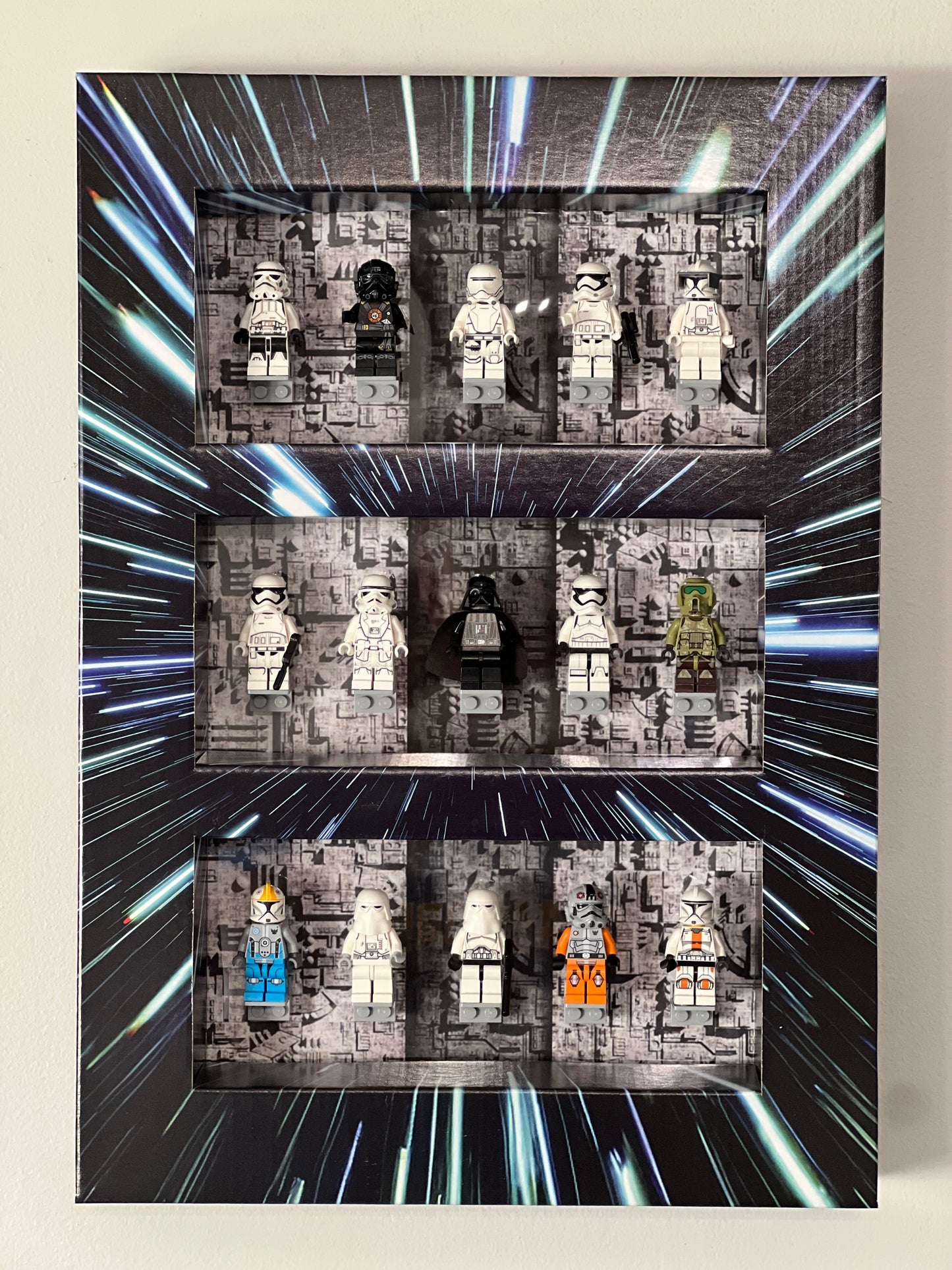 Light Speed Mini-Figure Shelf Display Kit