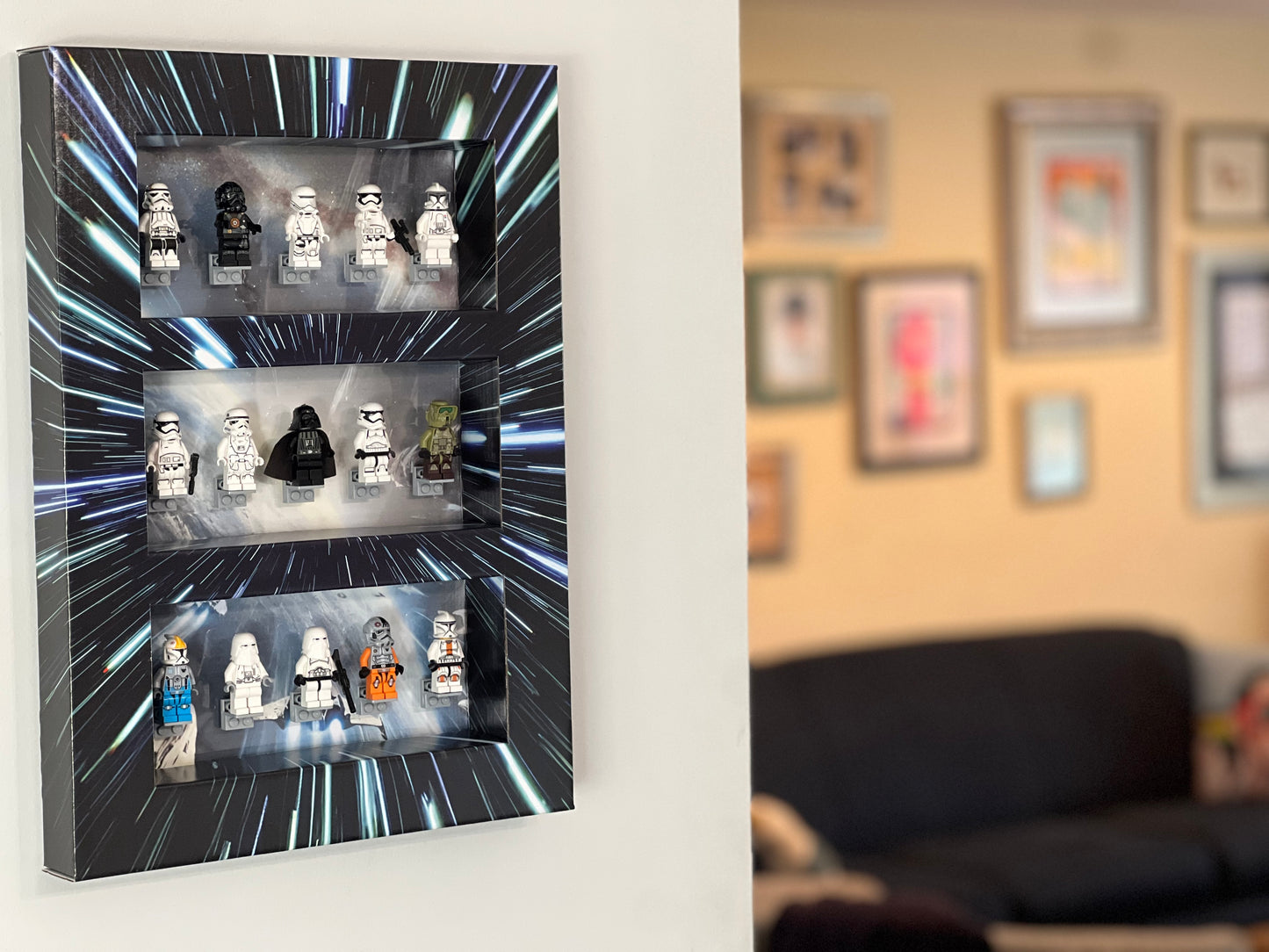 Light Speed Mini-Figure Shelf Display Kit