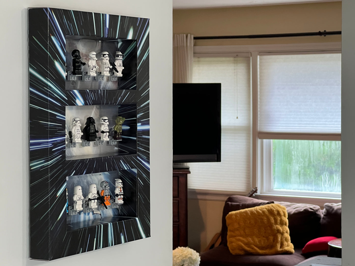 Light Speed Mini-Figure Shelf Display Kit